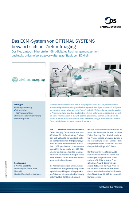 Mediathek 15 Ziehm Imaging
